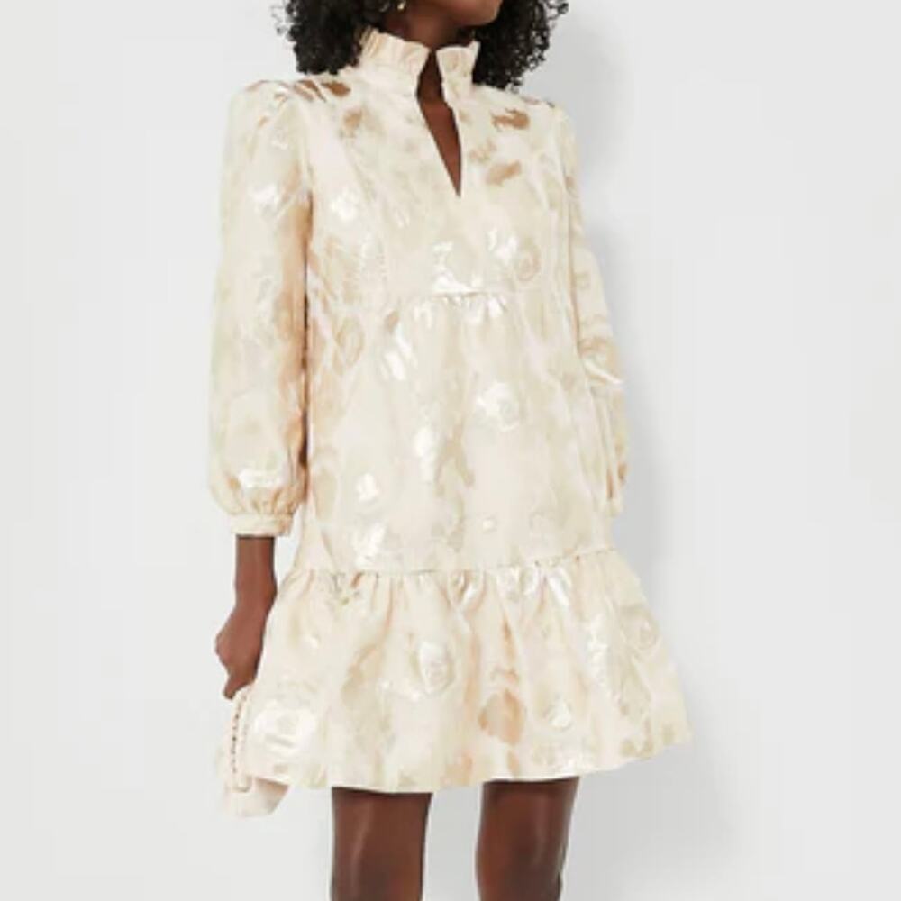 Tuckernuck Cream Floral Dress